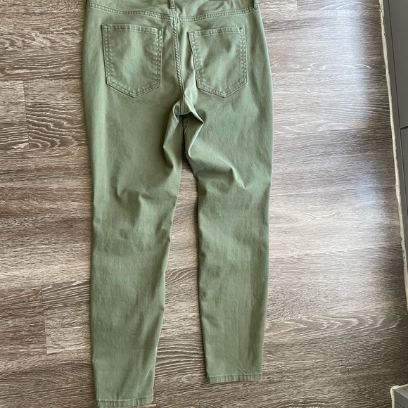 Banana Republic Army Green Jeans - Picture 3 of 3